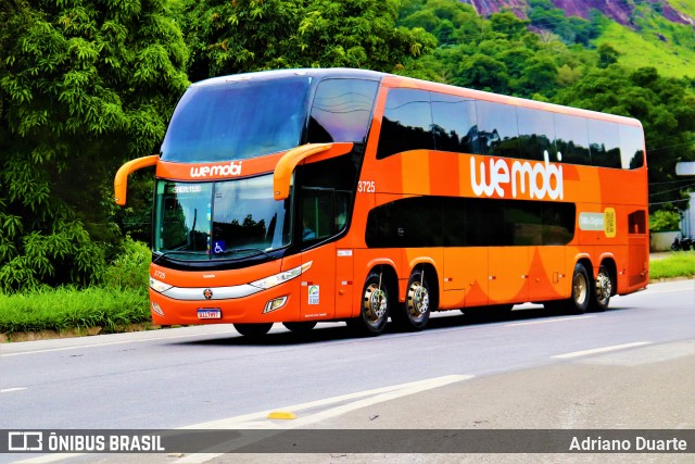 We Mobi 3725 na cidade de Areal, Rio de Janeiro, Brasil, por Adriano Duarte. ID da foto: 8650312.