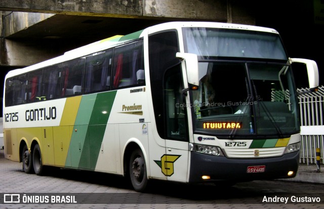 Empresa Gontijo de Transportes 12725 na cidade de Belo Horizonte, Minas Gerais, Brasil, por Andrey Gustavo. Número da foto: #8648487.
