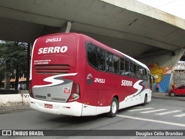 Viação Serro 24511 na cidade de Belo Horizonte, Minas Gerais, Brasil, por Douglas Célio Brandao. Número da foto: #8650768.