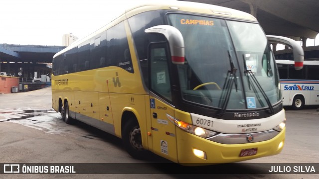 Viação Itapemirim 60781 na cidade de Porto Alegre, Rio Grande do Sul, Brasil, por JULIO SILVA. Número da foto: #8653796.