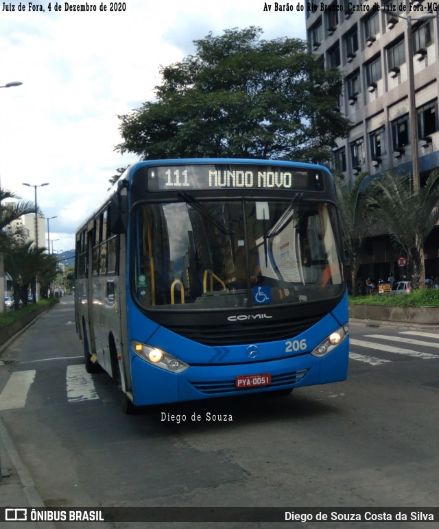 ANSAL - Auto Nossa Senhora de Aparecida 206 na cidade de Juiz de Fora, Minas Gerais, Brasil, por Diego de Souza Costa da Silva. ID da foto: 8651194.