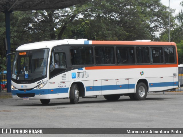 Expresso União 4043 na cidade de Formiga, Minas Gerais, Brasil, por Marcos de Alcantara Pinto. Número da foto: #8653514.