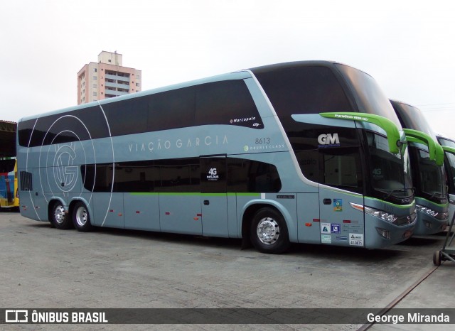 Viação Garcia 8613 na cidade de São José dos Campos, São Paulo, Brasil, por George Miranda. Número da foto: #8652806.