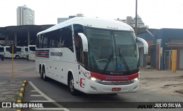 Expresso Embaixador 272 na cidade de Porto Alegre, Rio Grande do Sul, Brasil, por JULIO SILVA. Número da foto: #8653618.