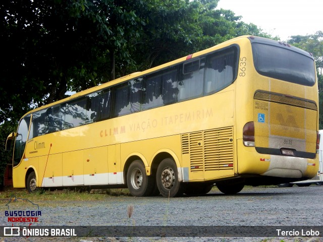 Viação Itapemirim 8635 na cidade de Salvador, Bahia, Brasil, por Tercio Lobo. Número da foto: #8651478.