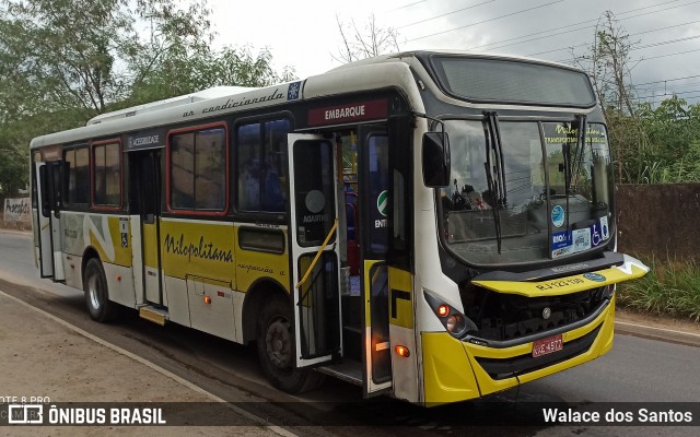 Viação Nilopolitana RJ 123.130 na cidade de Nova Iguaçu, Rio de Janeiro, Brasil, por Walace dos Santos. ID da foto: 8653511.