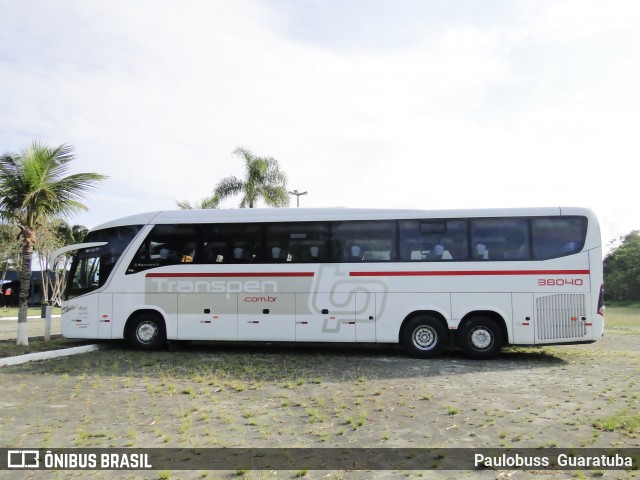 Transpen Transporte Coletivo e Encomendas 38040 na cidade de Guaratuba, Paraná, Brasil, por Paulobuss  Guaratuba. Número da foto: #8652611.
