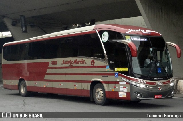 Santa Maria Fretamento e Turismo > Transportes Santa Maria(SP) 400 na cidade de Belo Horizonte, Minas Gerais, Brasil, por Luciano Formiga. Número da foto: #8652146.