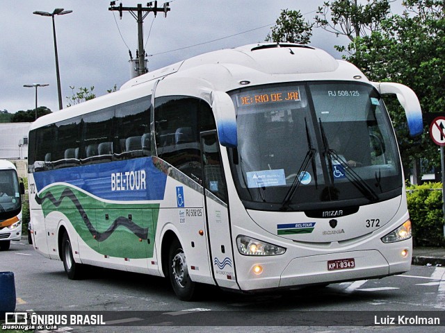 Bel-Tour Transportes e Turismo 372 na cidade de Juiz de Fora, Minas Gerais, Brasil, por Luiz Krolman. Número da foto: #8652246.
