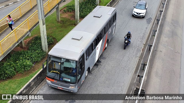 Empresa de Ônibus Pássaro Marron 90.921 na cidade de Guarulhos, São Paulo, Brasil, por Anderson Barbosa Marinho. ID da foto: 8652940.