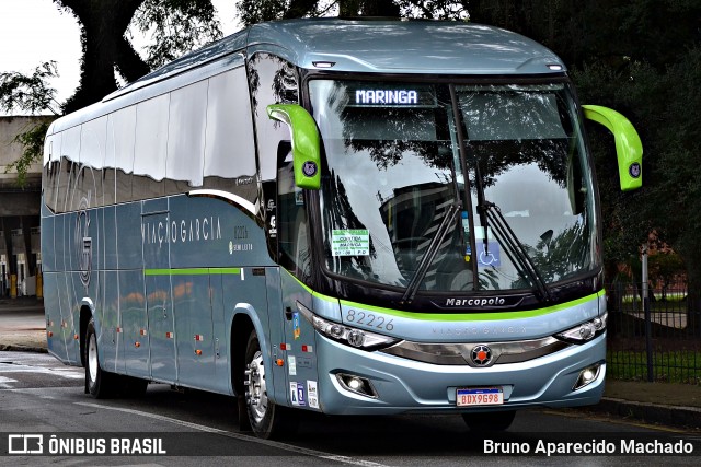 Viação Garcia 82226 na cidade de Curitiba, Paraná, Brasil, por Bruno Aparecido Machado. Número da foto: #8653040.