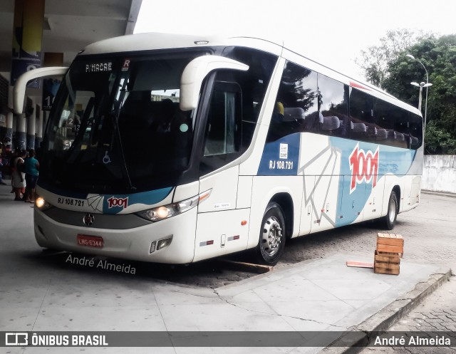 Auto Viação 1001 RJ 108.721 na cidade de Campos dos Goytacazes, Rio de Janeiro, Brasil, por André Almeida. ID da foto: 8651251.