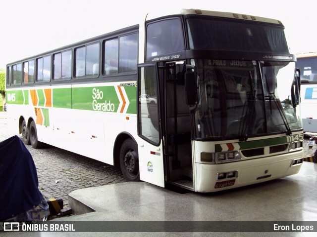 Cia. São Geraldo de Viação 11145 na cidade de Jequié, Bahia, Brasil, por Eron Lopes. ID da foto: 8655603.