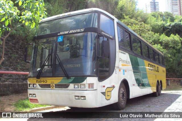 Empresa Gontijo de Transportes 15840 na cidade de Belo Horizonte, Minas Gerais, Brasil, por Luiz Otavio Matheus da Silva. ID da foto: 8655663.