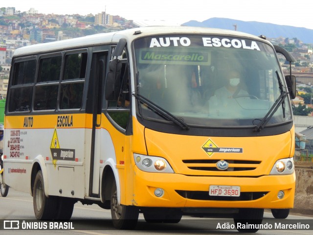 Ônibus Particulares AUTO ESCOLA IMPERIUM na cidade de Belo Horizonte, Minas Gerais, Brasil, por Adão Raimundo Marcelino. ID da foto: 8656603.