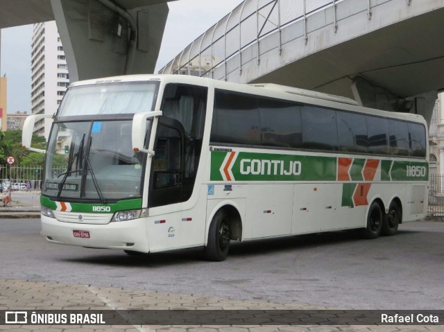 Empresa Gontijo de Transportes 11850 na cidade de Belo Horizonte, Minas Gerais, Brasil, por Rafael Cota. ID da foto: 8654165.