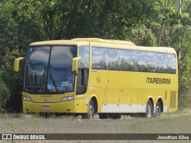 Viação Itapemirim 9533 na cidade de Recife, Pernambuco, Brasil, por Jonathan Silva. ID da foto: 8654091.