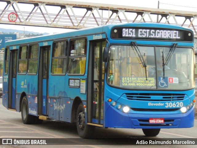 Auto Omnibus Nova Suissa 30620 na cidade de Belo Horizonte, Minas Gerais, Brasil, por Adão Raimundo Marcelino. ID da foto: 8656611.