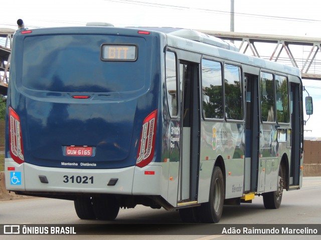 Bettania Ônibus 31021 na cidade de Belo Horizonte, Minas Gerais, Brasil, por Adão Raimundo Marcelino. ID da foto: 8656521.