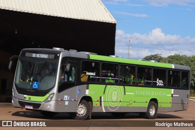 Viação Garcia 81037 na cidade de Maringá, Paraná, Brasil, por Rodrigo Matheus. ID da foto: 8655980.