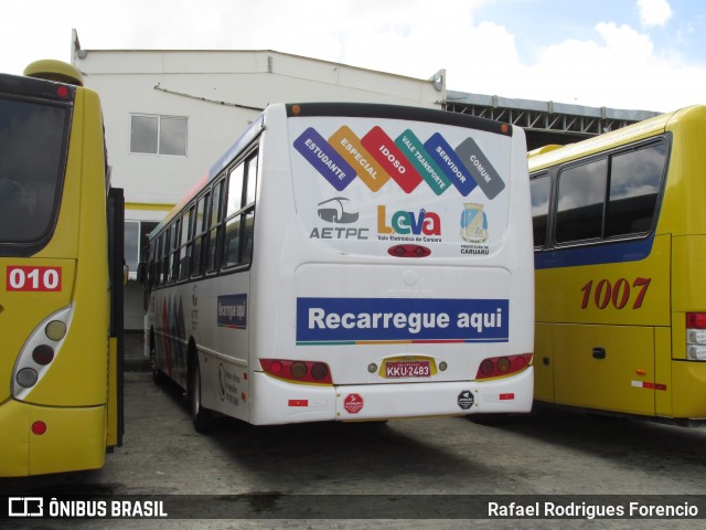 Coletivo Transportes CARTãO LEVA ITINERANTE na cidade de Caruaru, Pernambuco, Brasil, por Rafael Rodrigues Forencio. Número da foto: #8656353.