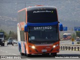 Pullman Bus 4152 na cidade de Tiltil, Chacabuco, Metropolitana de Santiago, Chile, por Sebastian Andres Maluenda. ID da foto: :id.