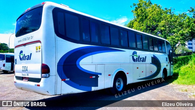 Citral Transporte e Turismo 2204 na cidade de São Leopoldo, Rio Grande do Sul, Brasil, por Elizeu Oliveira. ID da foto: 8657706.