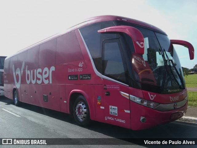 Buser Brasil Tecnologia 7001 na cidade de Brasília, Distrito Federal, Brasil, por Vicente de Paulo Alves. ID da foto: 8657569.