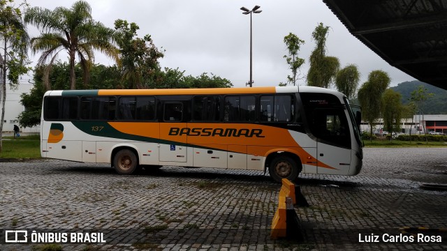 Viação Bassamar 137 na cidade de Juiz de Fora, Minas Gerais, Brasil, por Luiz Carlos Rosa. ID da foto: 8656704.