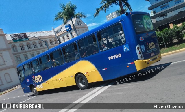 Viação Leopoldense 10190 na cidade de São Leopoldo, Rio Grande do Sul, Brasil, por Elizeu Oliveira. Número da foto: #8657684.
