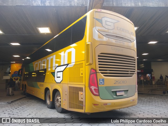 Empresa Gontijo de Transportes 25010 na cidade de Belo Horizonte, Minas Gerais, Brasil, por Luis Philippe Cardoso Coelho. ID da foto: 8657225.