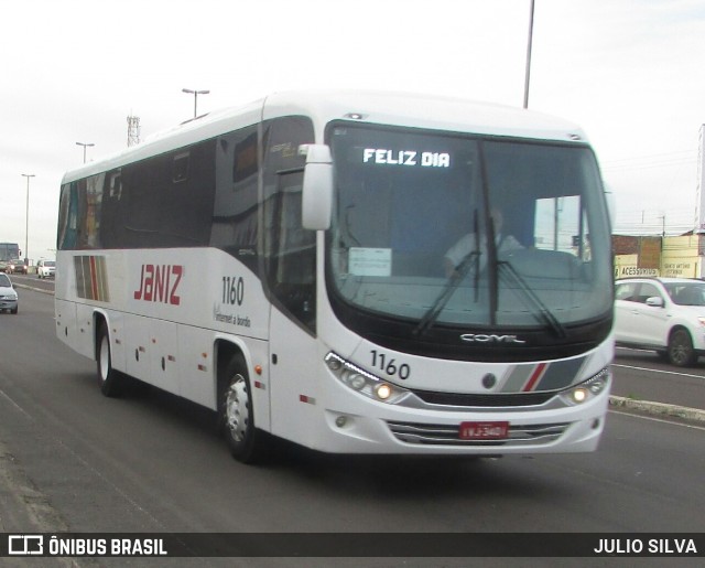 Janiz Transportes 1160 na cidade de Canoas, Rio Grande do Sul, Brasil, por JULIO SILVA. ID da foto: 8659220.