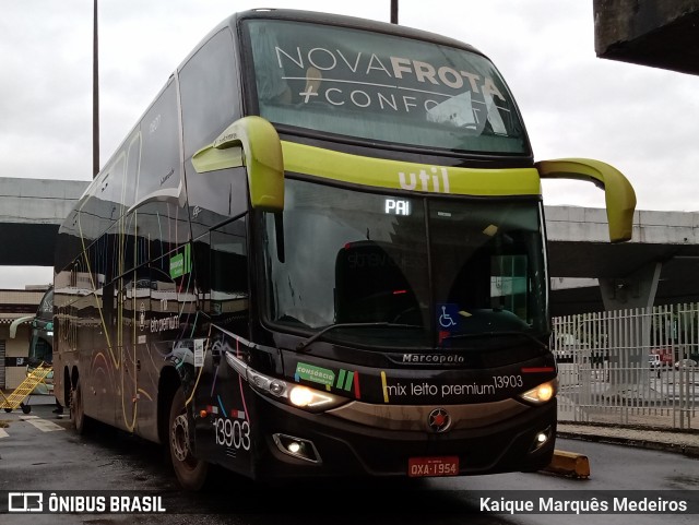 UTIL - União Transporte Interestadual de Luxo 13903 na cidade de Belo Horizonte, Minas Gerais, Brasil, por Kaique Marquês Medeiros . Número da foto: #8656730.
