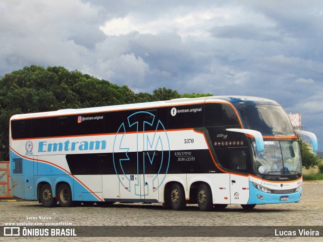 Emtram 5370 na cidade de Vitória da Conquista, Bahia, Brasil, por Lucas Vieira. Número da foto: #8658151.