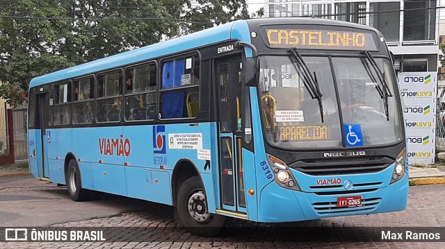 Empresa de Transporte Coletivo Viamão 8319 na cidade de Viamão, Rio Grande do Sul, Brasil, por Max Ramos. ID da foto: 8658413.