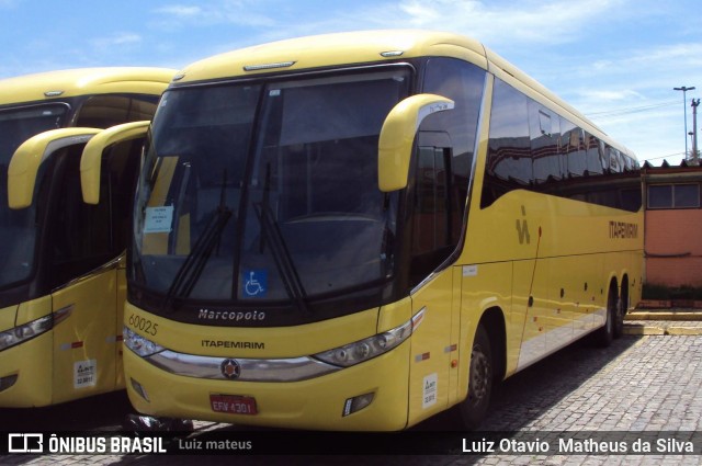 Viação Itapemirim 60025 na cidade de Belo Horizonte, Minas Gerais, Brasil, por Luiz Otavio Matheus da Silva. Número da foto: #8659018.