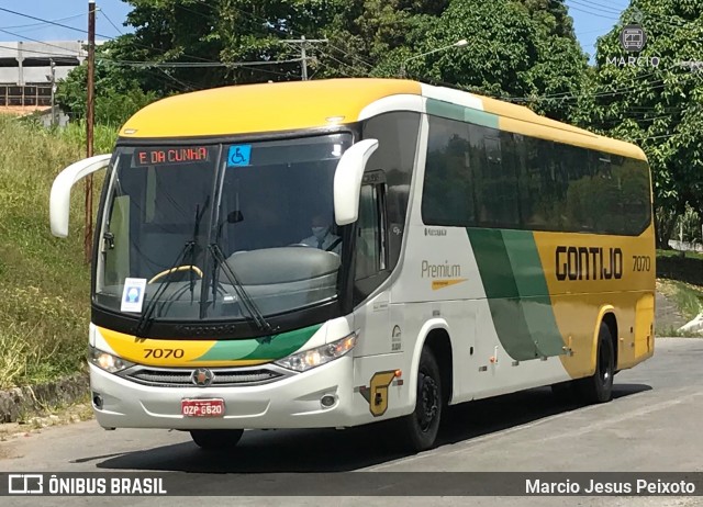 Empresa Gontijo de Transportes 7070 na cidade de Salvador, Bahia, Brasil, por Marcio Jesus Peixoto. ID da foto: 8657247.