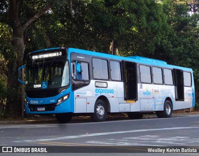 BRT Sorocaba Concessionária de Serviços Públicos SPE S/A 3039 na cidade de Sorocaba, São Paulo, Brasil, por Weslley Kelvin Batista. ID da foto: 8658082.