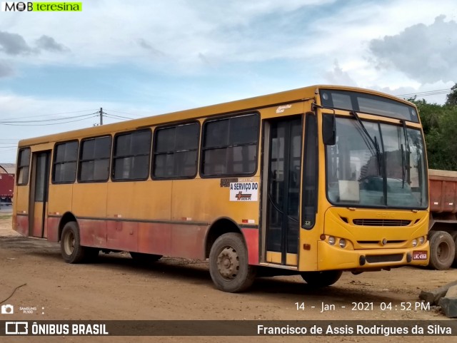 Ônibus Particulares 4968 na cidade de Teresina, Piauí, Brasil, por Francisco de Assis Rodrigues da Silva. ID da foto: 8656757.