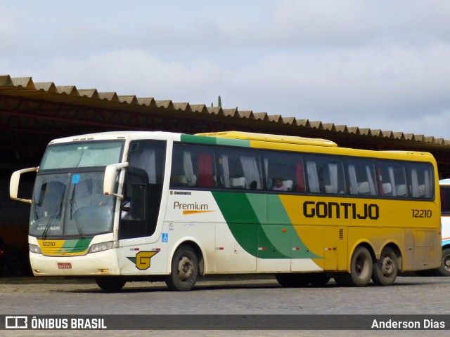 Empresa Gontijo de Transportes 12210 na cidade de Vitória da Conquista, Bahia, Brasil, por Anderson Dias. ID da foto: 8657918.