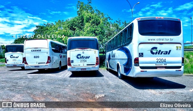 Citral Transporte e Turismo 2204 na cidade de São Leopoldo, Rio Grande do Sul, Brasil, por Elizeu Oliveira. ID da foto: 8657698.