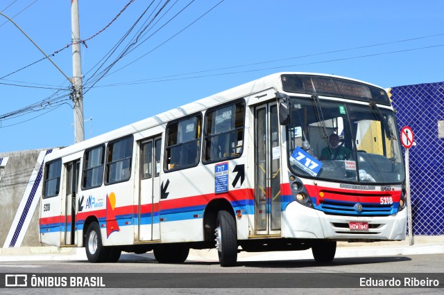 AVP - Auto Viação Paraíso 5218 na cidade de Aracaju, Sergipe, Brasil, por Eduardo Ribeiro. ID da foto: 8656811.