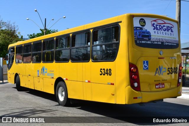 AVP - Auto Viação Paraíso 5348 na cidade de Aracaju, Sergipe, Brasil, por Eduardo Ribeiro. Número da foto: #8656838.