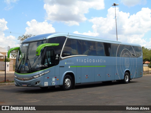 Viação Garcia 82105 na cidade de Paranavaí, Paraná, Brasil, por Robson Alves. ID da foto: 8659410.