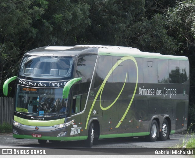 Expresso Princesa dos Campos 6852 na cidade de Ponta Grossa, Paraná, Brasil, por Gabriel Michalski. ID da foto: 8659349.