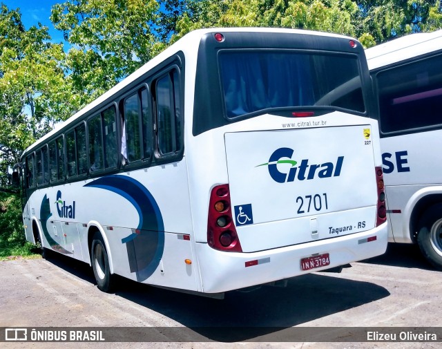 Citral Transporte e Turismo 2701 na cidade de São Leopoldo, Rio Grande do Sul, Brasil, por Elizeu Oliveira. ID da foto: 8657749.