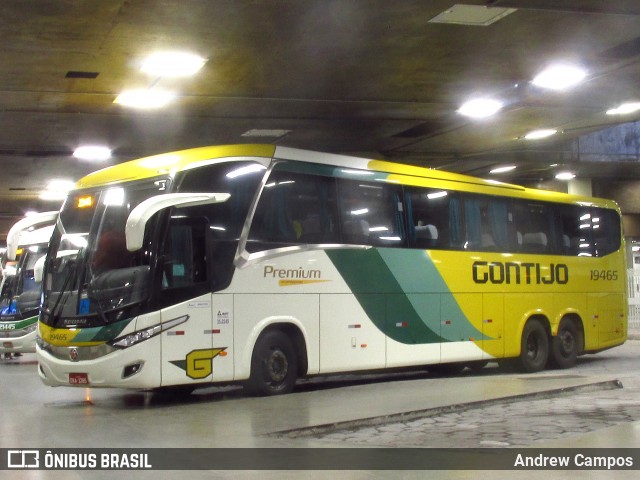 Empresa Gontijo de Transportes 19465 na cidade de Belo Horizonte, Minas Gerais, Brasil, por Andrew Campos. ID da foto: 8658186.