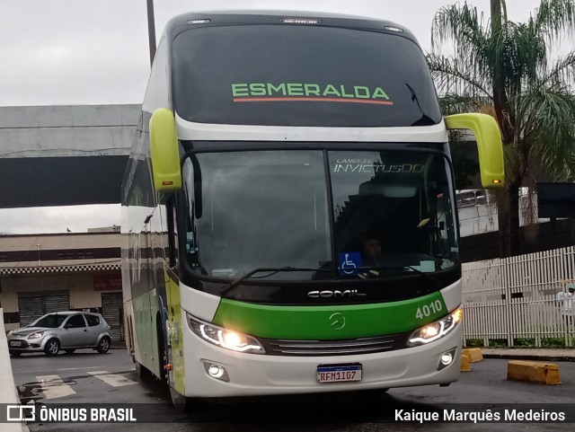 Viação Esmeralda Transportes 4010 na cidade de Belo Horizonte, Minas Gerais, Brasil, por Kaique Marquês Medeiros . ID da foto: 8656758.