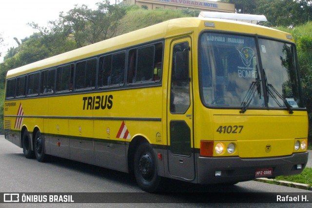 Viação Itapemirim 41027 na cidade de Barra do Piraí, Rio de Janeiro, Brasil, por Rafael H.. Número da foto: #8659196.