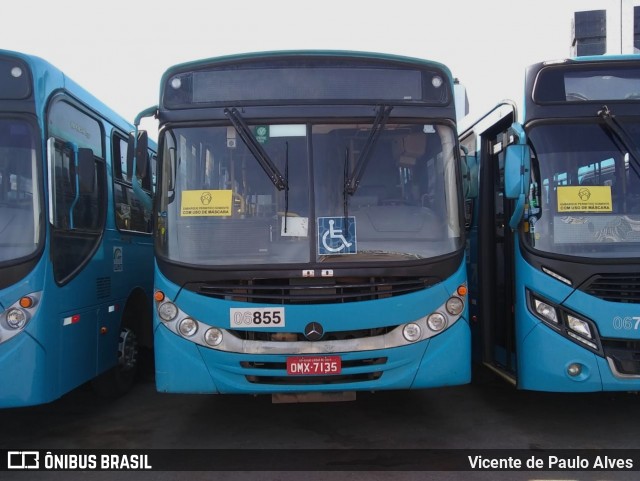 Taguatur - Taguatinga Transporte e Turismo 06855 na cidade de Brasília, Distrito Federal, Brasil, por Vicente de Paulo Alves. ID da foto: 8657512.